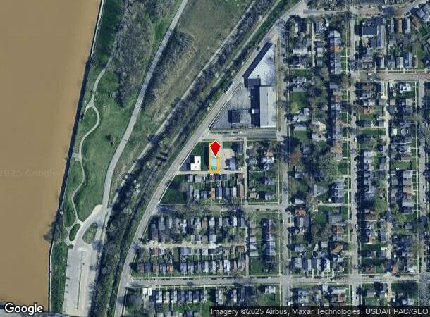  144 Rivercrest Ave, Toledo, OH Parcel Map