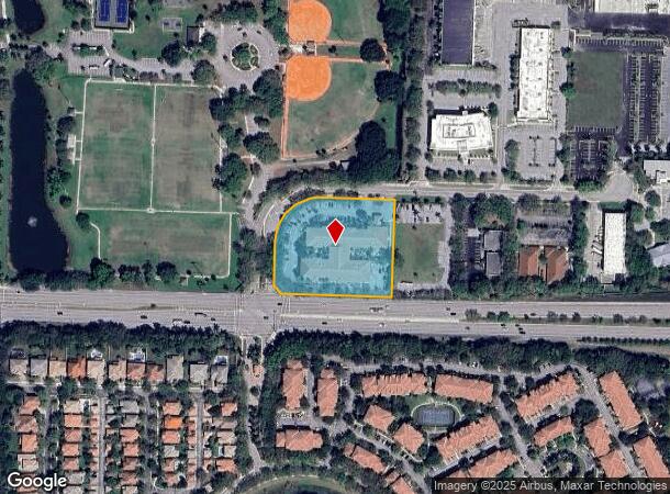 347 Hiatt Dr, Palm Beach Gardens, FL Parcel Map
