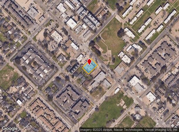  4525 Maple Ave, Dallas, TX Parcel Map