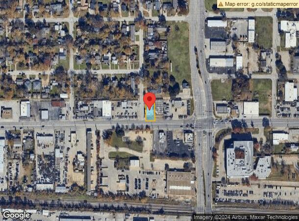  721 W Division St, Arlington, TX Parcel Map