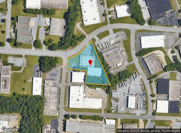  2401 Schirra Pl, High Point, NC Parcel Map