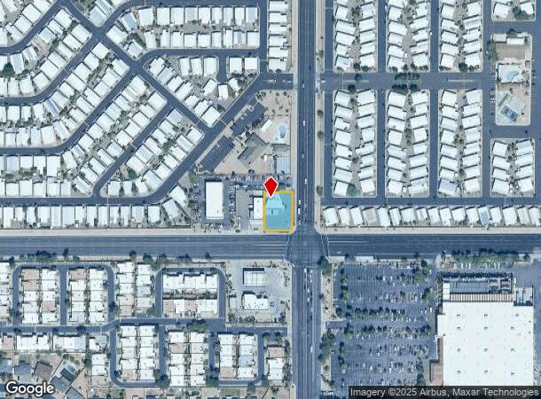  3550 E Broadway Rd, Mesa, AZ Parcel Map
