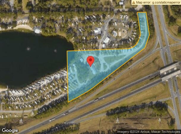  3640 Newcomb Rd, Jacksonville, FL Parcel Map