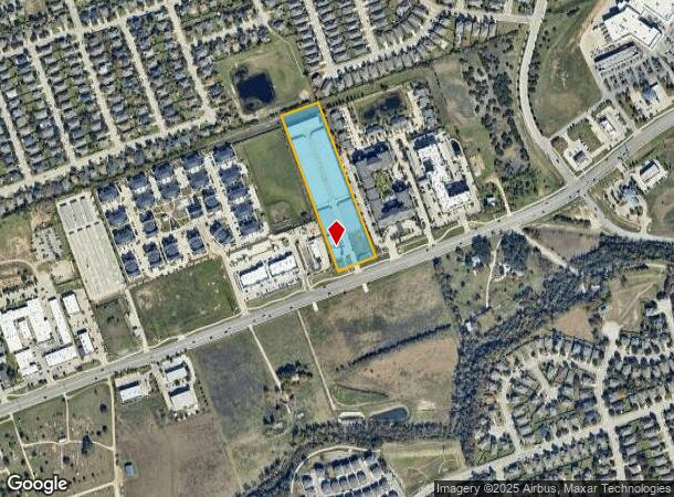 11520 Hero Way W, Leander, TX Parcel Map
