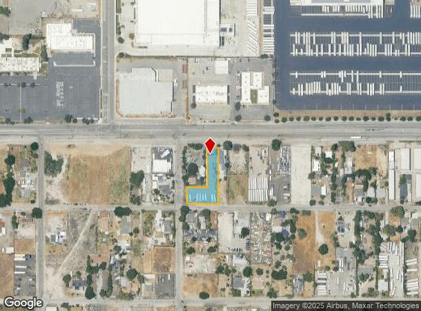 San Jacinto St, San Bernardino, CA Parcel Map