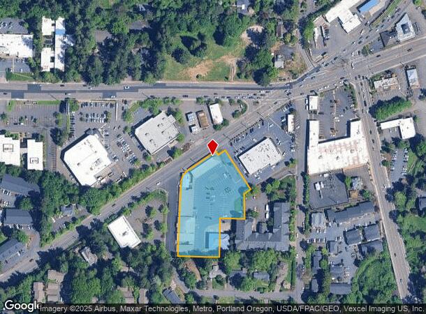  4808 Sw Scholls Ferry Rd, Portland, OR Parcel Map