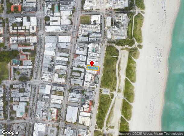 1418 Ocean Dr, Miami Beach, FL Parcel Map