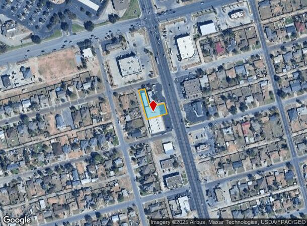  3105 N Big Spring St, Midland, TX Parcel Map