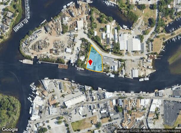  1058 Island Ave, Tarpon Springs, FL Parcel Map