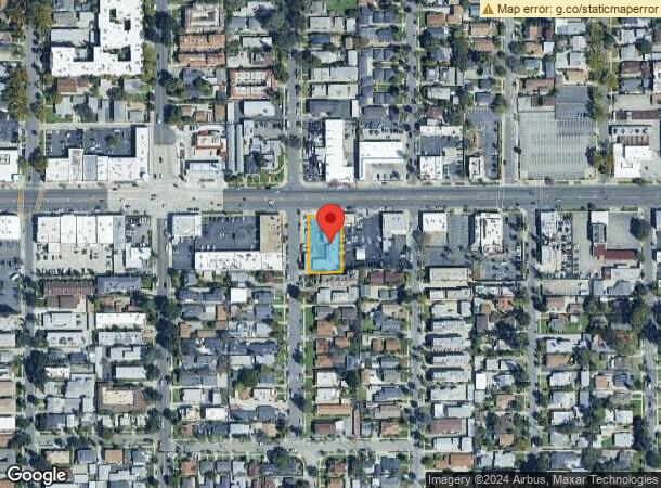  1880 E Colorado Blvd, Pasadena, CA Parcel Map