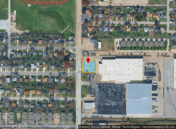  1405 S Cherry Ln, Fort Worth, TX Parcel Map