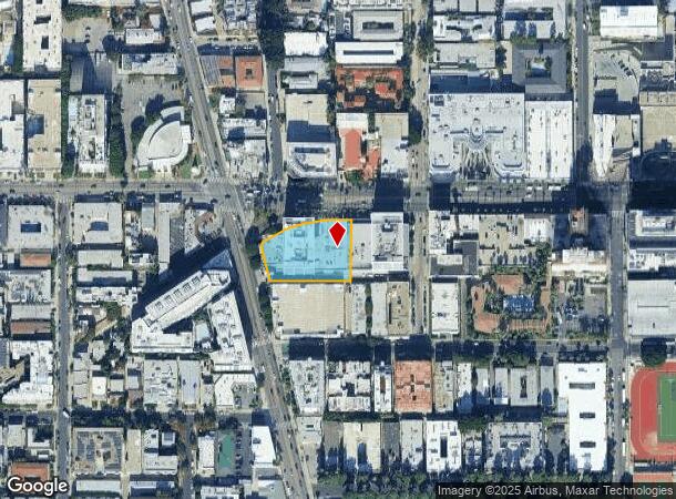  7080 Hollywood Blvd, Los Angeles, CA Parcel Map