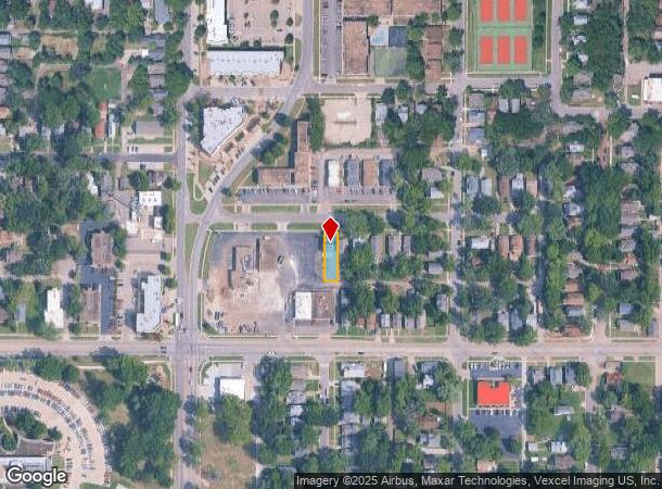  1427 Sw Byron St, Topeka, KS Parcel Map
