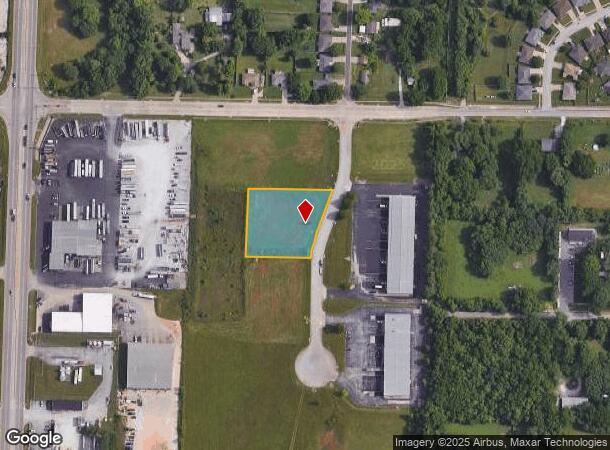 835 N Dickerson Ct, Springfield, MO Parcel Map