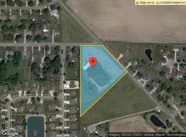  1366 E Ervin Rd, Van Wert, OH Parcel Map