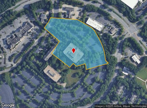 4125 Windward Plz, Alpharetta, GA Parcel Map