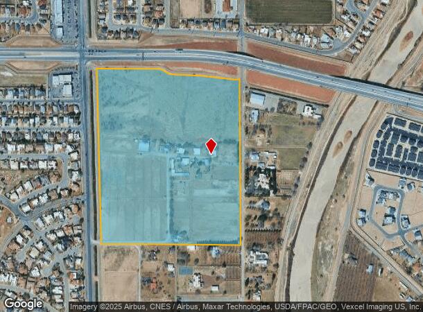  6201 Strahan Rd, El Paso, TX Parcel Map