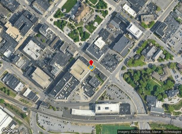  614 Biden St, Scranton, PA Parcel Map