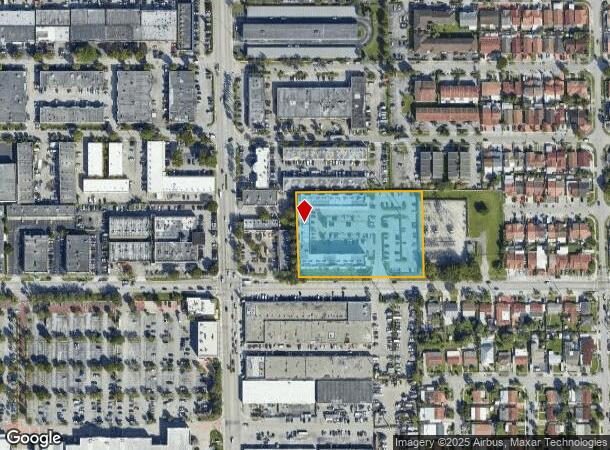  1555 W 37Th St, Hialeah, FL Parcel Map