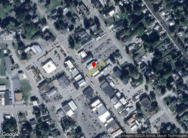  176 Main St, Dansville, NY Parcel Map