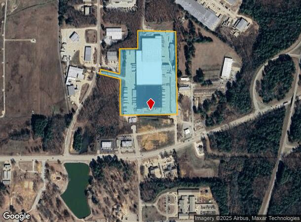  106 Air Park Rd, Tupelo, MS Parcel Map