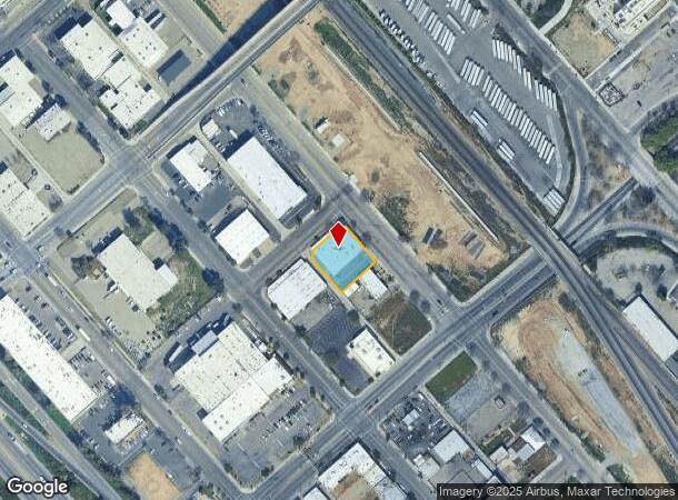  1257 G St, Fresno, CA Parcel Map