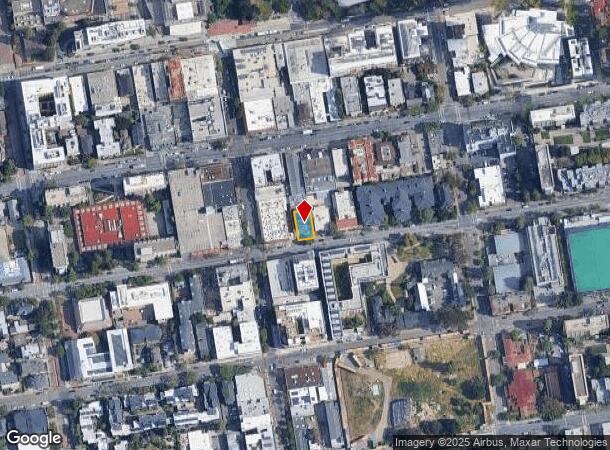  2511 Channing Way, Berkeley, CA Parcel Map