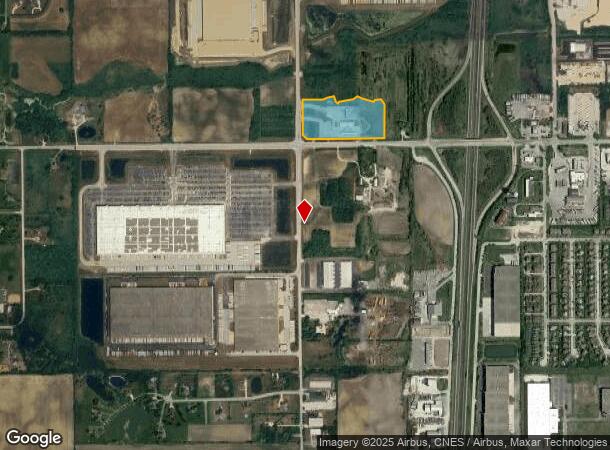  25451 S Ridgeland Ave, Monee, IL Parcel Map