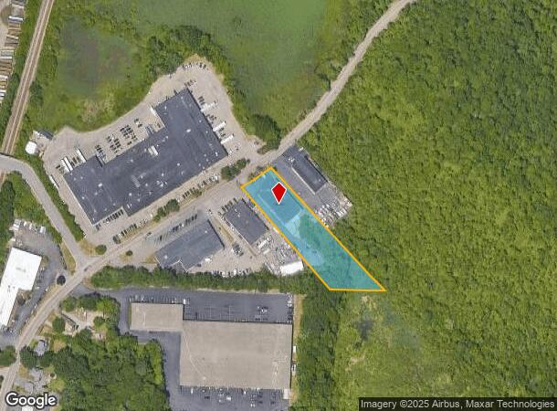 289 Centre St, Holbrook, MA Parcel Map