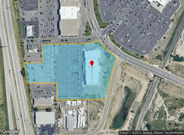  4140 N Freeway Rd, Pueblo, CO Parcel Map