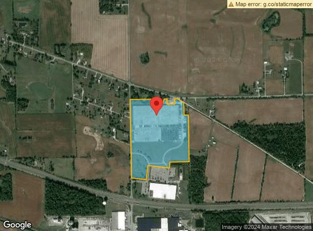  2101 S 600 E, Columbia City, IN Parcel Map