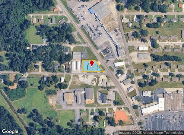 7Th St North At 16Th Ave N, Clanton, AL Parcel Map