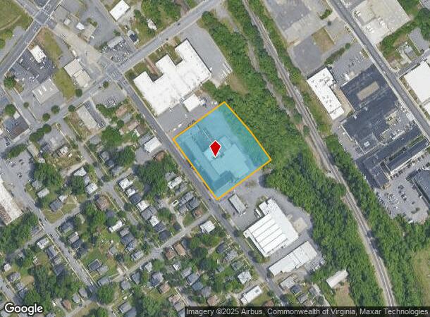  1300 Campbell Ave, Lynchburg, VA Parcel Map