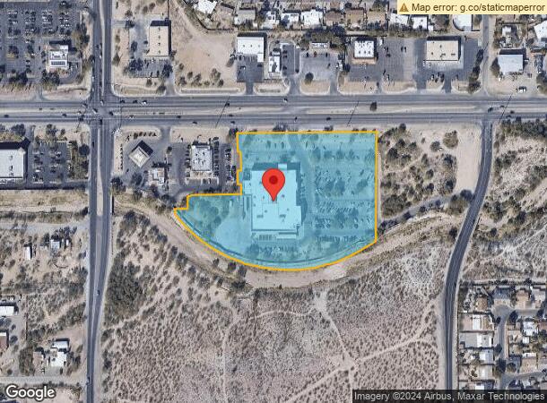  2821 W Valencia Rd, Tucson, AZ Parcel Map