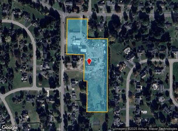 1592 Qualtrough Rd, Rochester, NY Parcel Map