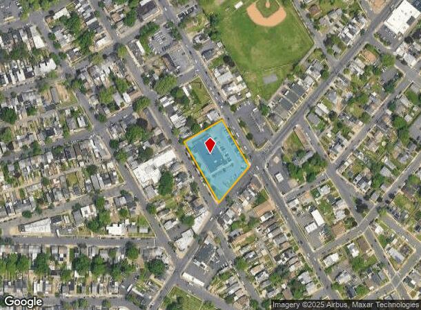  1100 Liberty St, Trenton, NJ Parcel Map