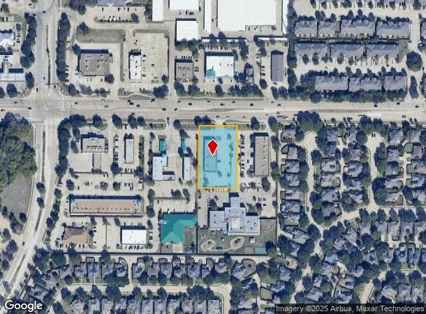 1205 W Mcdermott Dr, Allen, TX Parcel Map