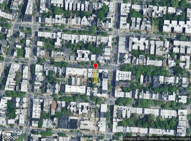  784 Prospect Pl, Brooklyn, NY Parcel Map