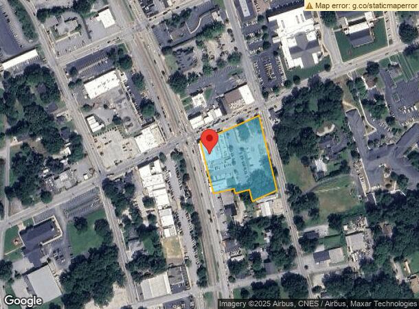  102 Se Main St, Simpsonville, SC Parcel Map