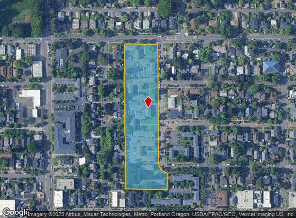  525 Se 41St Ave, Portland, OR Parcel Map