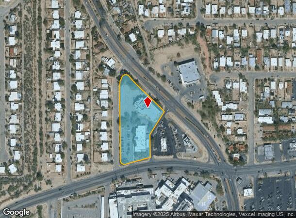 585 N Silverbell Rd, Tucson, AZ Parcel Map