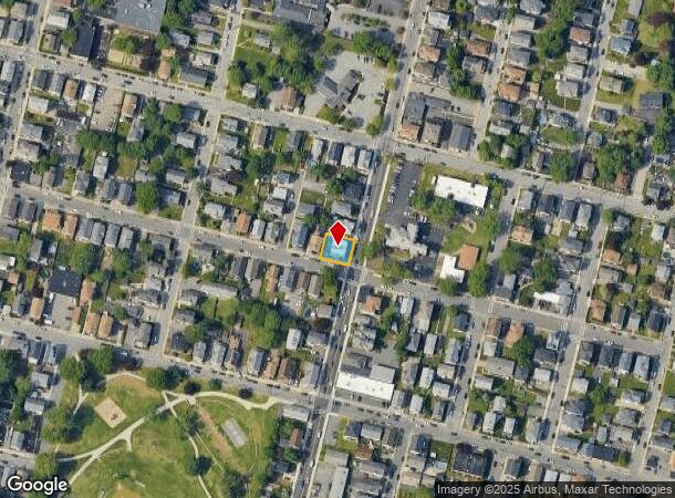  824 Walnut St, Fall River, MA Parcel Map