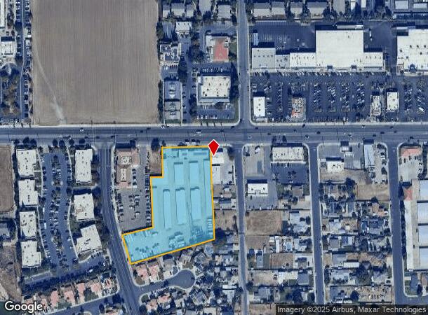 1540 W Yosemite Ave, Manteca, CA Parcel Map