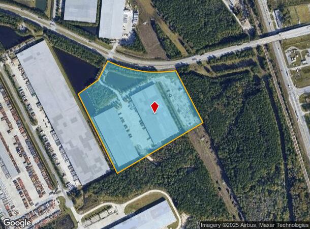 235 Jimmy Deloach Pkwy, Port Wentworth, GA Parcel Map