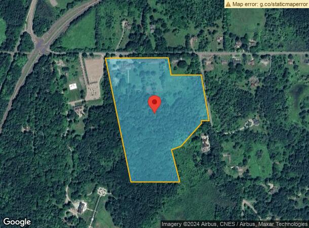  40 Plunkett St, Lenox, MA Parcel Map