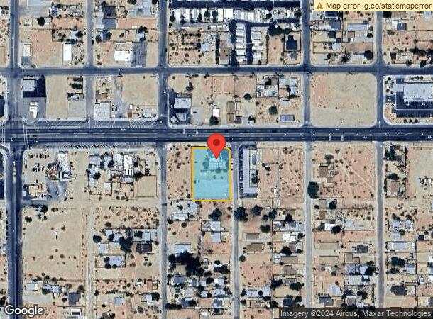  61943 29 Palms Hwy, Joshua Tree, CA Parcel Map