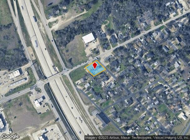  1301 S Rogers St, Waxahachie, TX Parcel Map