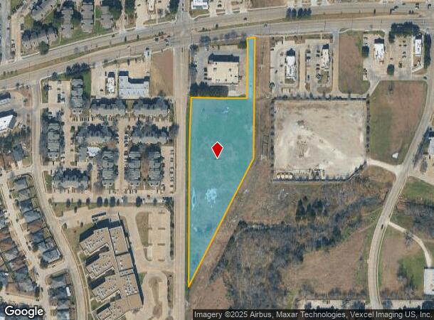  2205 Sherry St, Arlington, TX Parcel Map