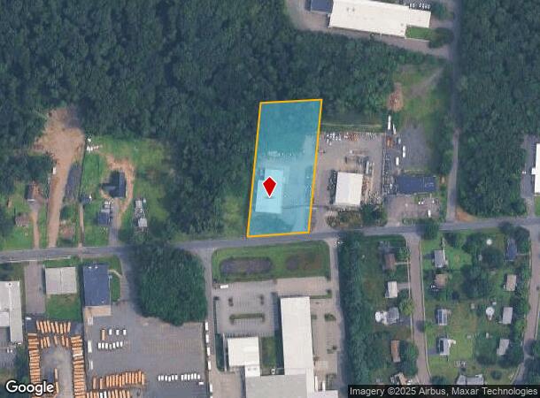  410 Burnham St, South Windsor, CT Parcel Map