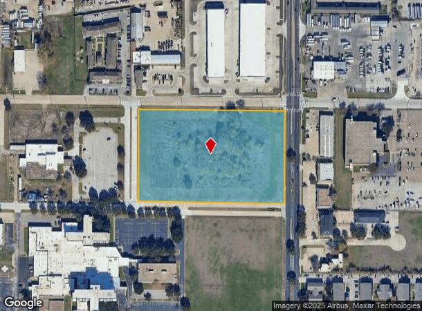  2601 W E Roberts St, Grand Prairie, TX Parcel Map